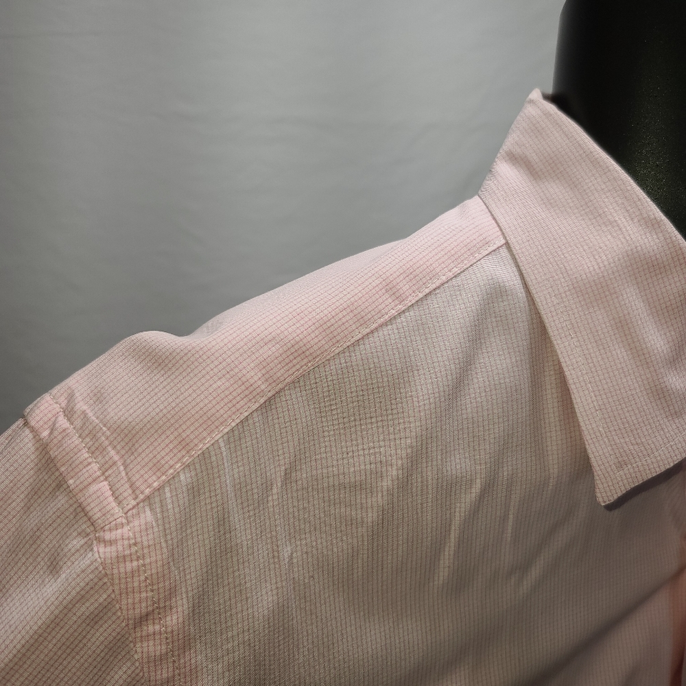 Men's Gap Pink Check Shirt - Medium